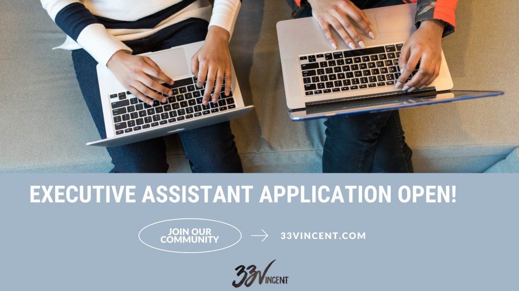 Executive Assistant at 33Vincent