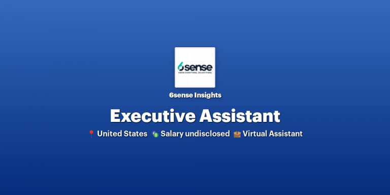 Executive Assistant