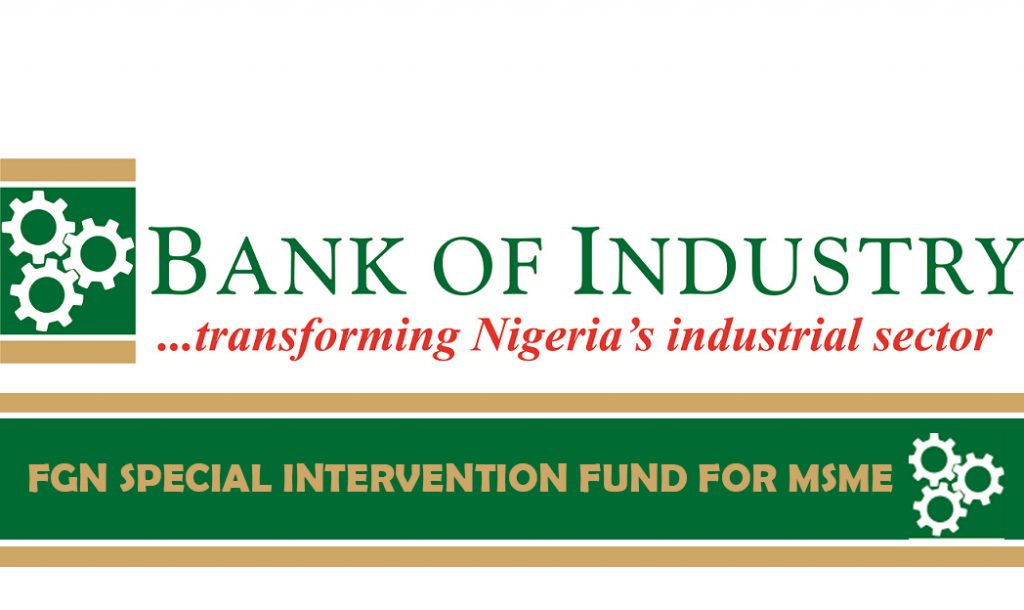 FGN SPECIAL INTERVENTION FUND FOR MSME